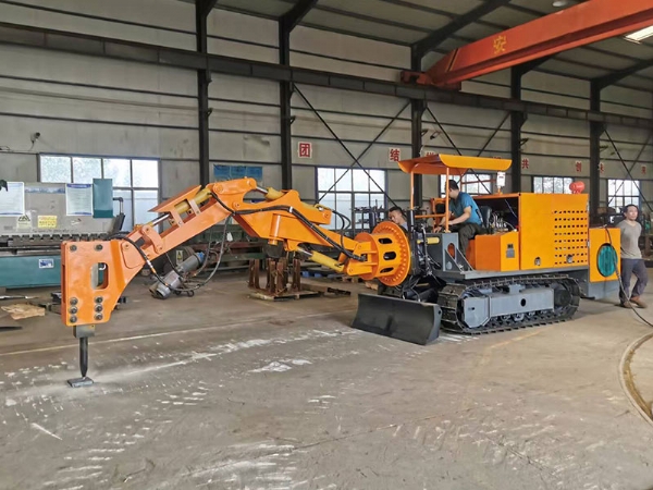 挖掘掘破机
